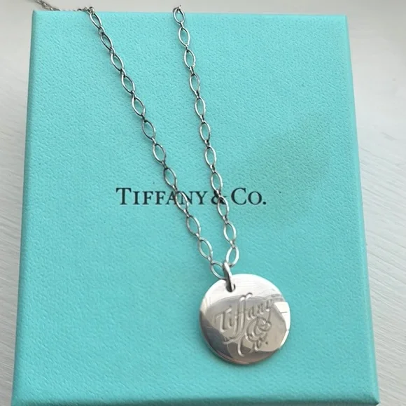 Tiffany & Co. Silver Pendant Necklace - Picture 1 of 4